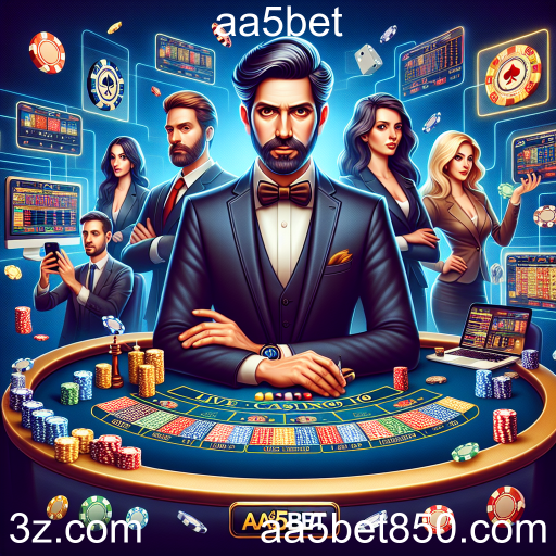 Experiência Imersiva do Cassino Ao Vivo no aa5bet